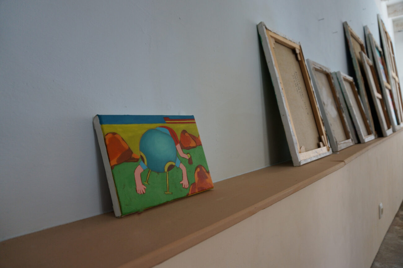 benoit andro art contemporain peinture contemporaine atelier d'artiste painting